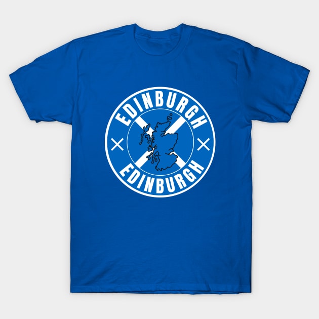Edinburgh T-Shirt by footballomatic